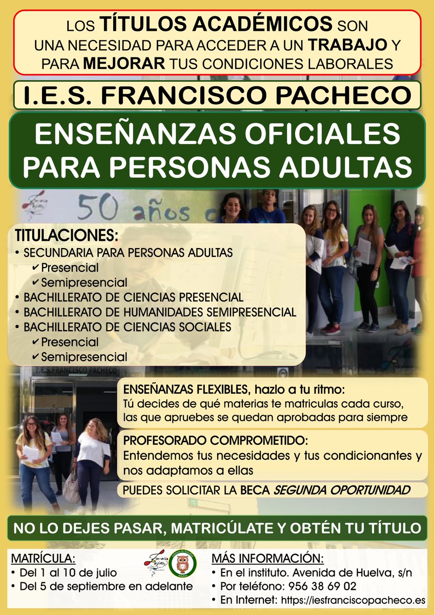 IES FRANCISCO PACHECO tweet media