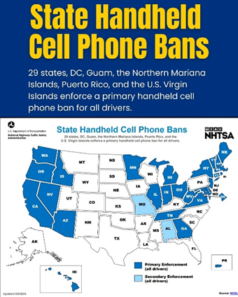 WhosYourDriver.org (@_whosyourdriver) on Twitter photo 📵 Keep your hands on the wheel, not your   phone.
  29 states ban handheld phone use while driving — and for good reason.   Distractions kill. #JustDrive 🚗💨
  #HandsFreeIsntRiskFree #DriveSafe #NHTSA #NoTextingAndDriving
Want it more geared toward a racing or fan audience like 📵 Keep your hands on the wheel, not your   phone.
  29 states ban handheld phone use while driving — and for good reason.   Distractions kill. #JustDrive 🚗💨
  #HandsFreeIsntRiskFree #DriveSafe #NHTSA #NoTextingAndDriving
Want it more geared toward a racing or fan audience like