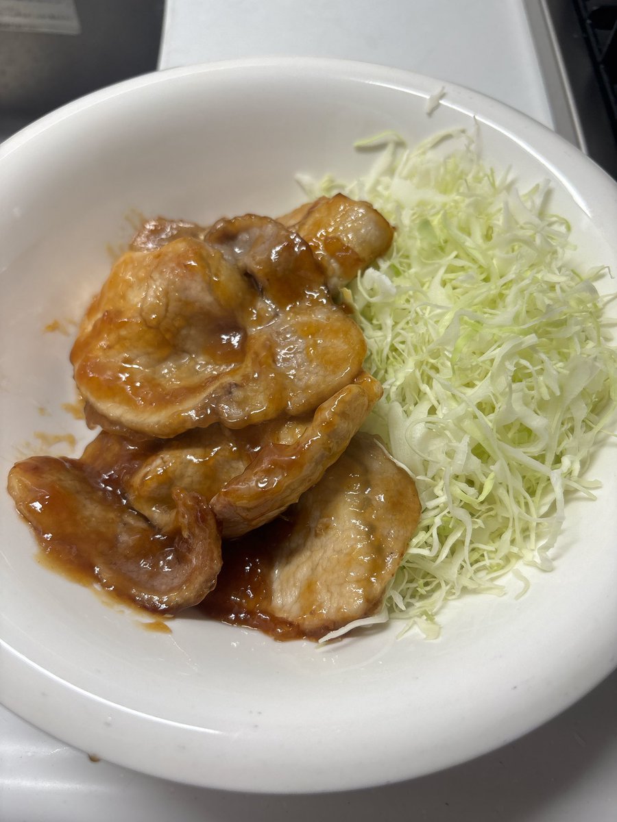 panamaru_0117's tweet photo. 生姜焼き https://t.co/cuS243UZni