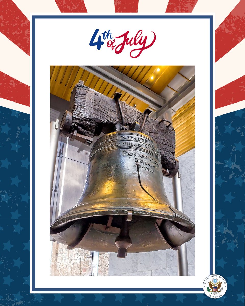 With the #4thofJuly coming up, we’re sharing fun facts about its importance all week! 🇺🇸 Today’s fact: #Philadelphia is where it all started — the Declaration of Independence was signed here in 1776, and it’s home to the iconic Liberty Bell, a timeless symbol of freedom. Every