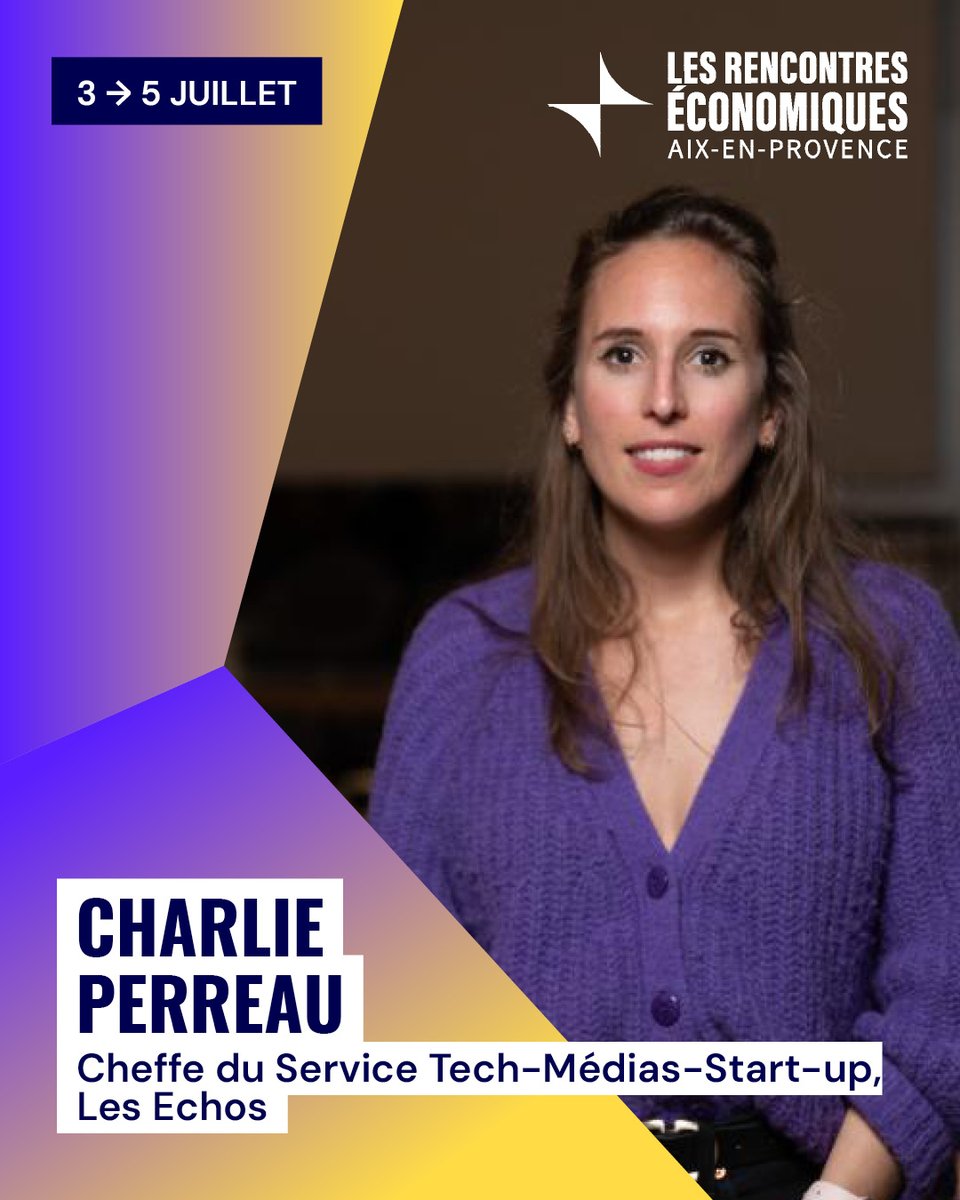 Les Echos-Le Parisien Communication (@echos_parisien) on Twitter photo <a href="/LouettePierre/">Pierre Louette</a> <a href="/chrisjaku/">Jakubyszyn Christoph</a> <a href="/S_Lernould/">Sébastien Lernould</a> <a href="/CharliePERREAU/">Charlie Perreau</a> <a href="/EricLeBoucher/">Le Boucher Eric</a> 🗓️ Vendredi 04 juillet
🕐 de 10h00 à 11h00
💡Les réseaux sociaux déterminent-ils le vote ?
📍 Amphithéâtre 2
<a href="/CharliePERREAU/">Charlie Perreau</a> sera présente sur ce débat traitant des nombreux enjeux que soulève le fonctionnement des réseaux sociaux.
➡️ Informations : urlr.me/UPZW3X <a href="/LouettePierre/">Pierre Louette</a> <a href="/chrisjaku/">Jakubyszyn Christoph</a> <a href="/S_Lernould/">Sébastien Lernould</a> <a href="/CharliePERREAU/">Charlie Perreau</a> <a href="/EricLeBoucher/">Le Boucher Eric</a> 🗓️ Vendredi 04 juillet
🕐 de 10h00 à 11h00
💡Les réseaux sociaux déterminent-ils le vote ?
📍 Amphithéâtre 2
<a href="/CharliePERREAU/">Charlie Perreau</a> sera présente sur ce débat traitant des nombreux enjeux que soulève le fonctionnement des réseaux sociaux.
➡️ Informations : urlr.me/UPZW3X