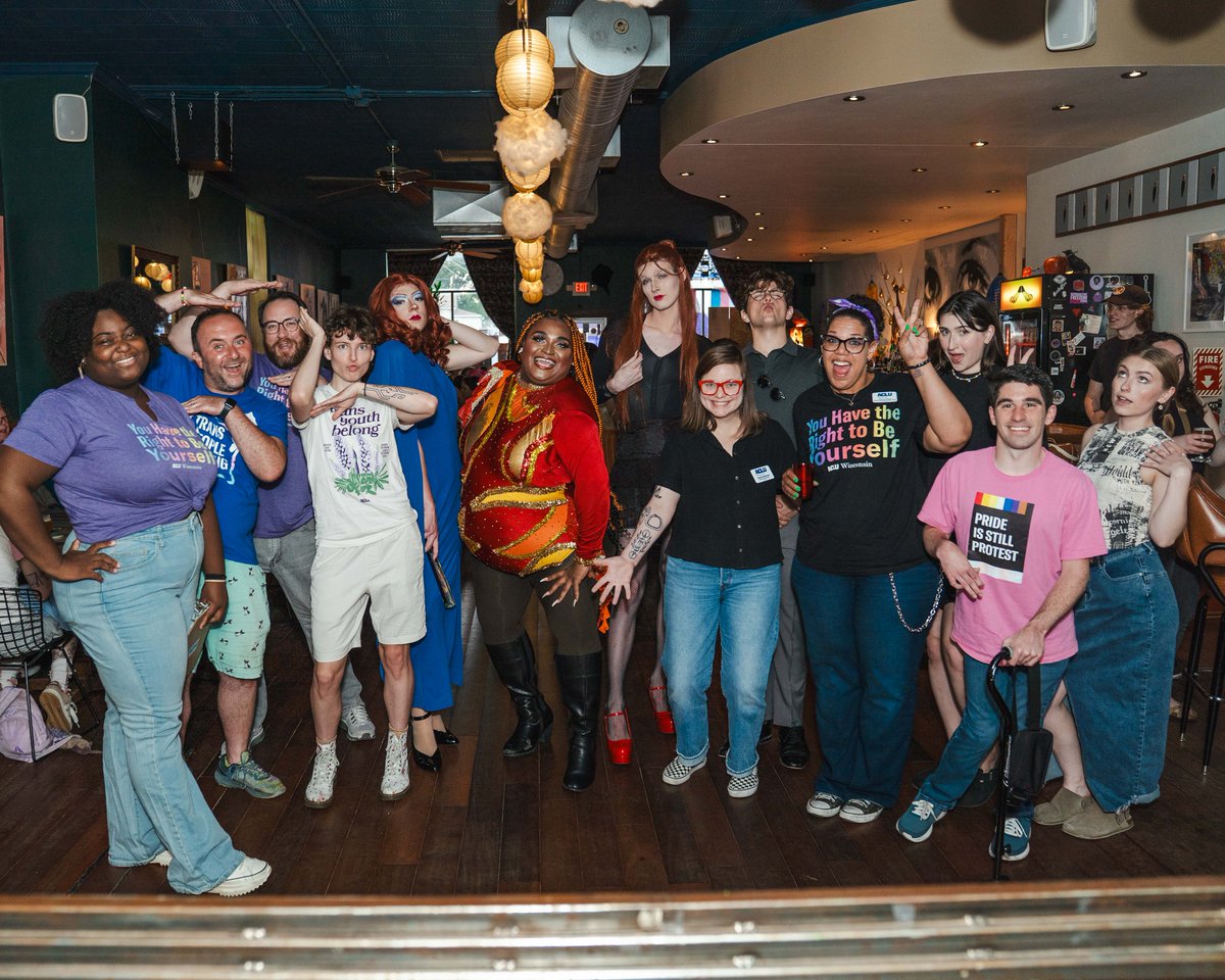 We closed Pride Month with a bang!

Thank you to everyone who came out, to Sugar Maple, and our drag performers. We had so much fun celebrating our shared commitment to resistance, joy and drag as free expression — together!