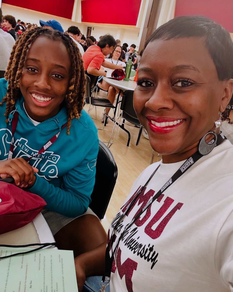 Dr. Tiffany Wilson, Ed.D., LPC-S (@drtiffanywilson) on Twitter photo Aggie Orientation Day ☝🏾
Watching <a href="/_ladydeehoops/">DeAvion Wilson</a> step into this next chapter is surreal. Excited, emotional, and so proud all at once. 🥰
#MomOfAnAggie #NewMexicoStateUniversity #AggieUp Aggie Orientation Day ☝🏾
Watching <a href="/_ladydeehoops/">DeAvion Wilson</a> step into this next chapter is surreal. Excited, emotional, and so proud all at once. 🥰
#MomOfAnAggie #NewMexicoStateUniversity #AggieUp