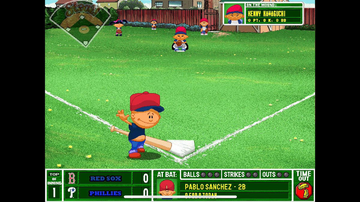 Wario64's tweet photo. Backyard Baseball '01 releasing on Steam on July 8th https://t.co/WvxdyzEdju
https://t.co/TcPBpXCcFp

28 of the 31 MLB players will return (Ken Griffey Jr., Frank Thomas and Barry Bonds will not return) 

https://t.co/YhXYak4mJC https://t.co/YaajVUvwQd