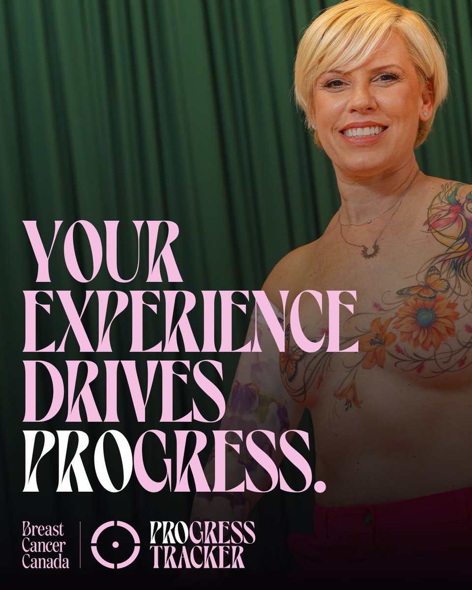 🔢 Every breast cancer experience is different, but when thousands of stories come together, patterns emerge. And that helps researchers ask better questions, and find better answers.

This is the motivation behind Breast Cancer Canada’s PROgress Tracker Breast Cancer Registry.
