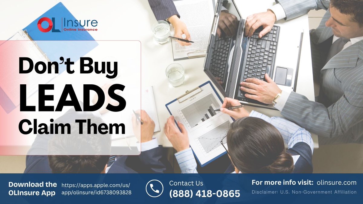 olinsure01's tweet photo. 🚨 Don’t Buy LEADS — Claim Them Instantly! 🚨
👉 Download Now:
 https://t.co/CYg7d1TKbg
📞 Contact Us:
 (888) 418-0865
 📧 Email: support@olinsure.com
🌐 Visit: https://t.co/TmCr4tMiHz
#OLInsure #InsuranceLeads #InsuranceAgentTools #InsuranceMarketing #LeadGeneration https://t.co/d77iwF0WAf