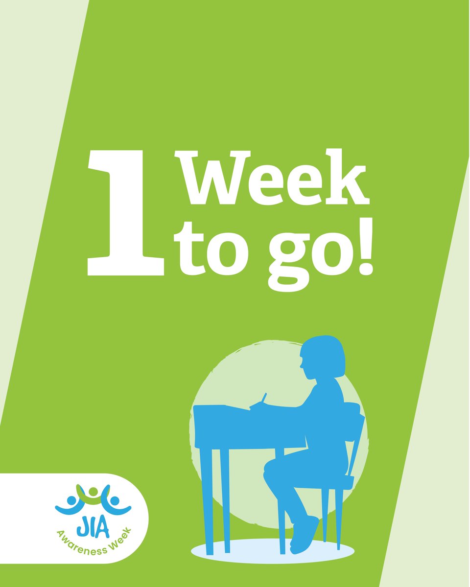 JIA_NRAS's tweet image. 🗓️ Just 1 week to go!
JIA Awareness Week 2025 starts on 7th July 💙
Join us in raising awareness of Juvenile Idiopathic Arthritis and showing support for every child and young person living with JIA.
📣 Get involved, share your story, and help us make an impact.
➡️…