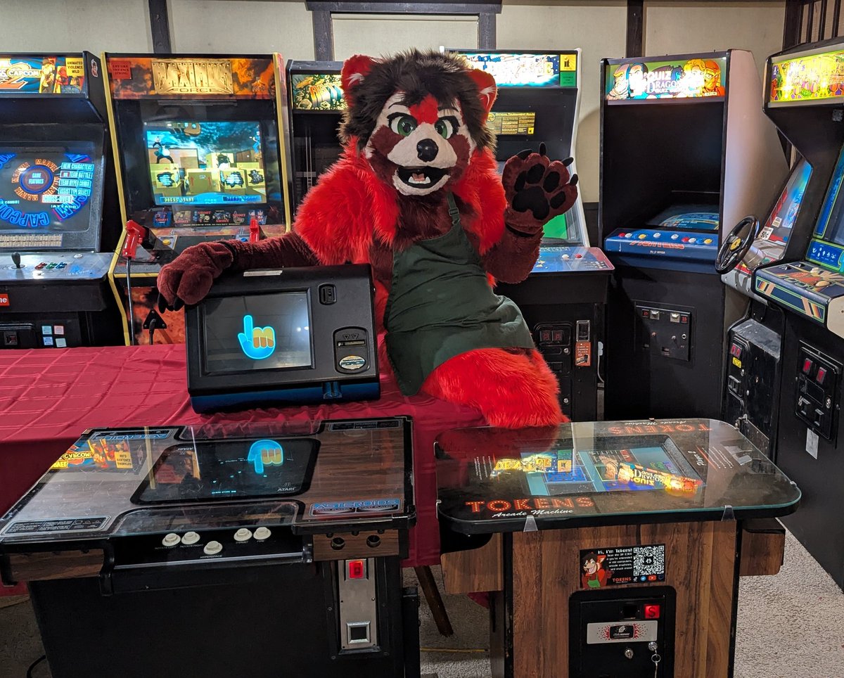 TokensArcade's tweet image. HOW TO FIND ME AT ANTHROCON
Look for the WAH hosting arcade panels and game shows!!!
And of course partying and being a WAH at ALL TIMES!!!
Here's my events for the con:
anthrocon.sched.com/speaker/tokens…
WHO ALL WILL I BE SEEING? :D