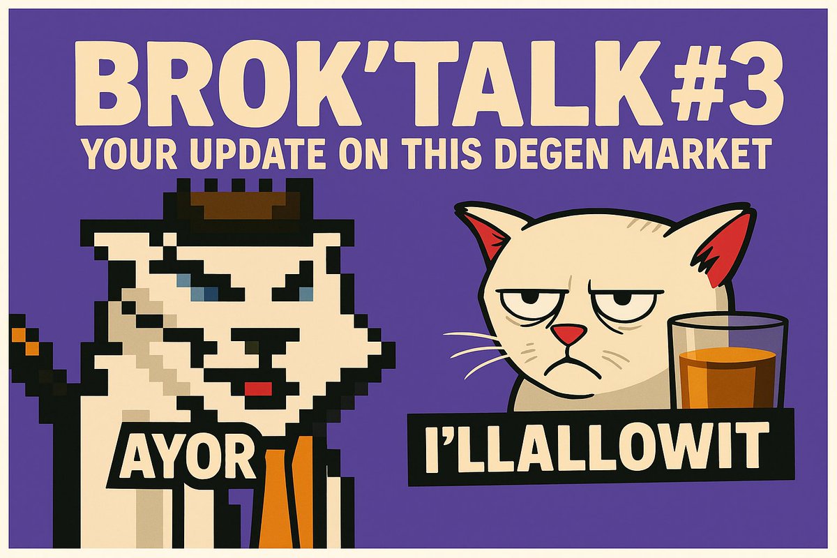 Brok'TAlk #3 is today, come in Monad Lambline and get +25 IQ