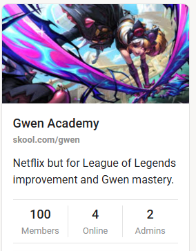 To celebrate 100 members on Gwen Academy I'm giving away free memberships to 3 people later today who follow + retweet + reply to this post.