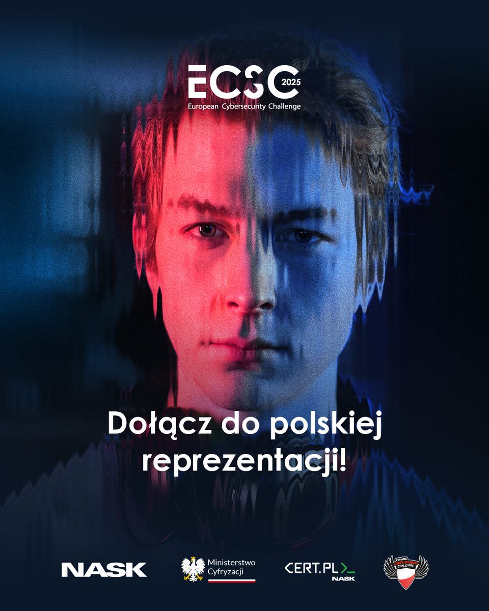 CERT_Polska's tweet image. 🌐 European Cyber Security Challenge - kwalifikacje krajowe już w ten piątek!
🇵🇱 Chcesz reprezentować Polskę na europejskich ćwiczeniach cyberbezpieczeństwa?
Spróbuj swoich sił w kwalifikacjach do drużyny narodowej!
🗓️ start w piątek 4.07 o 16:00,
⏳ 48 godzin na rozwiązanie…