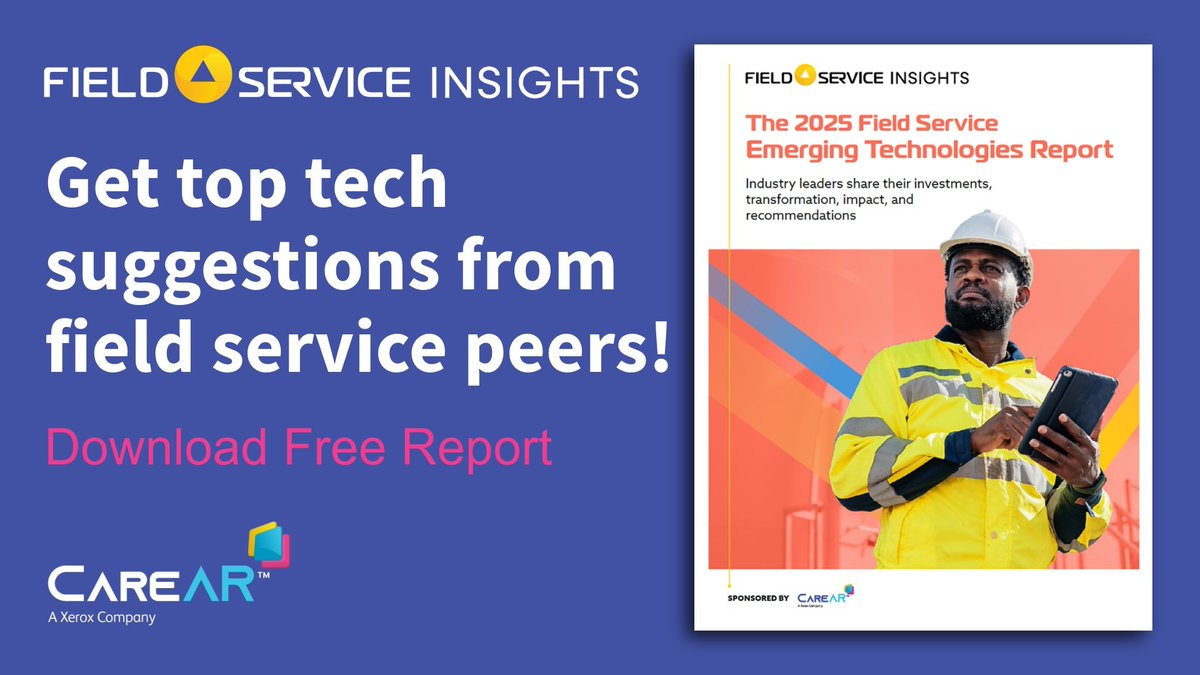Field service leaders, curious what tech your peers are prioritizing? Get a free copy of "The 2025 Field Service Emerging Technologies Report" – insights from a survey of leaders like you on technologies planned to optimize field teams.

hubs.la/Q03vbJpM0