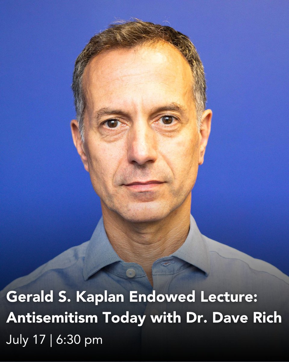 Join us in July for a free film screening and a lecture from antisemitism expert Dr. David Rich.

Learn more: hmh.org/events/

Public programs at Holocaust Museum Houston are presented by <a href="/memorialhermann/">Memorial Hermann</a>.