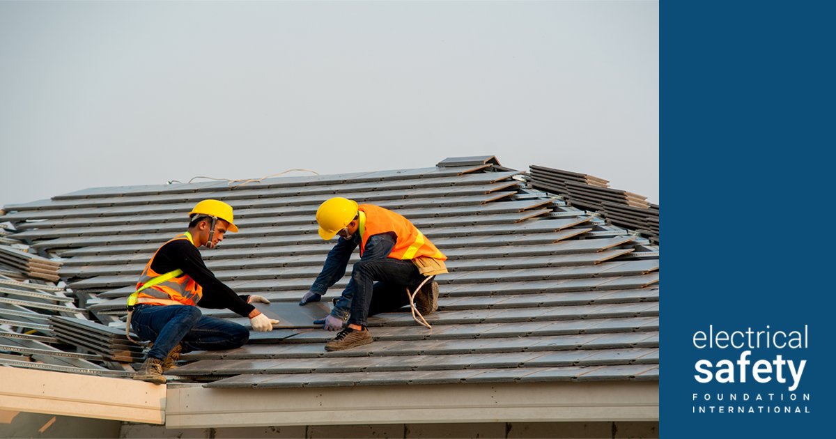 According to OSHA, roofers have a high number of workplace electrical fatalities. 81% occurred from contact with overhead power lines. 74% of all worker electrical fatalities occur in non-electrical occupations. See more from ESFI &amp; <a href="/CPWR/">CPWR</a>: esfi.org/construction-s…