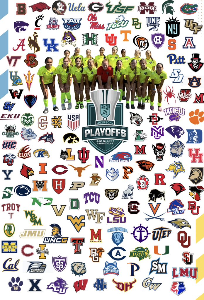 Camila Adame (@camilasoccer11) on Twitter photo 1-1-1. Finished second in our bracket against some great competition. Not the result we were hoping for, but I’m incredibly proud of this team. Huge thank you to all the coaches who came out to watch us play. Can’t wait to get back to work!
<a href="/ECNLgirls/">ECNL Girls</a> <a href="/TopDrawerSoccer/">TopDrawerSoccer</a> 1-1-1. Finished second in our bracket against some great competition. Not the result we were hoping for, but I’m incredibly proud of this team. Huge thank you to all the coaches who came out to watch us play. Can’t wait to get back to work!
<a href="/ECNLgirls/">ECNL Girls</a> <a href="/TopDrawerSoccer/">TopDrawerSoccer</a>