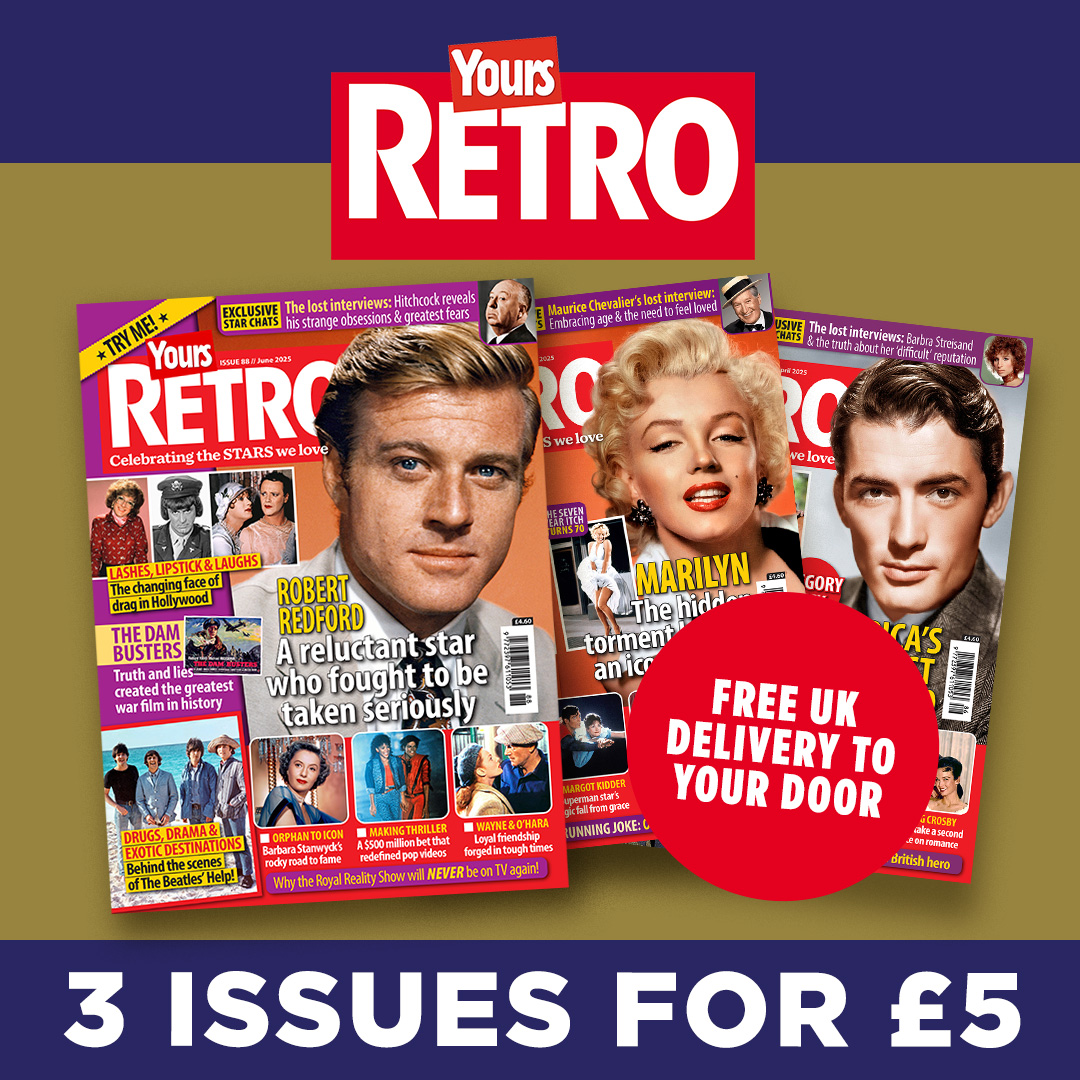 RetroYours's tweet image. 3 issues for just £5!
Discover Old Hollywood glamour, legendary music, and iconic TV moments in every issue. Yours Retro brings you timeless stories and stars from a golden era.
Subscribe now: bit.ly/4d3NEzN