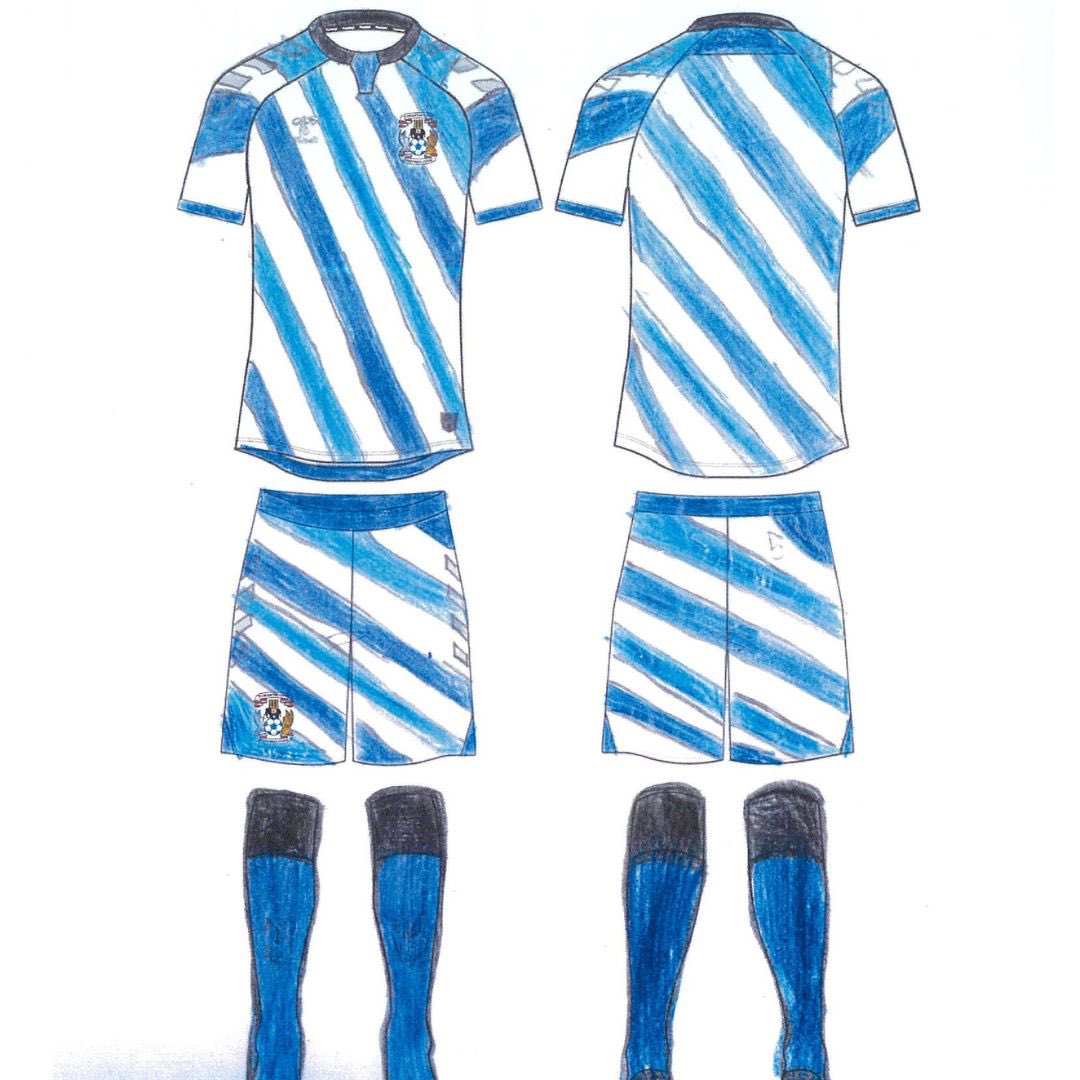 We’re thrilled to announce that the winners of the 2025 CCFC Kit Design Competition have been chosen! 

Thank you to all the incredible primary schools across the CV postcode who took part.

Congratulations to our 7 winning pupils (Reception to Year 6),