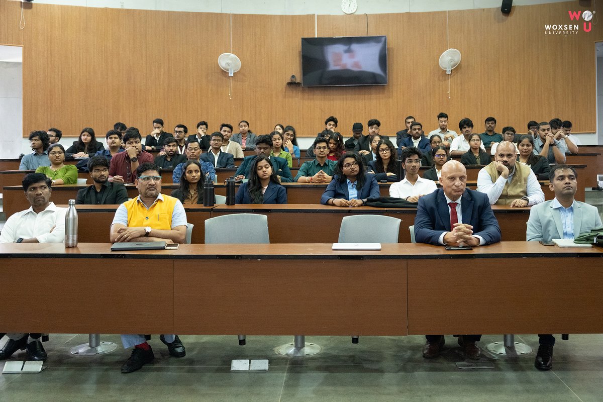 Woxsen's tweet image. School of Technology scholars are back on campus, stepping into their second year with focus, curiosity, and the drive to take on what’s next.

#WoxsenUniversity #SchoolOfTechnology #Orientation2025 #HigherEducation #Hyderabad