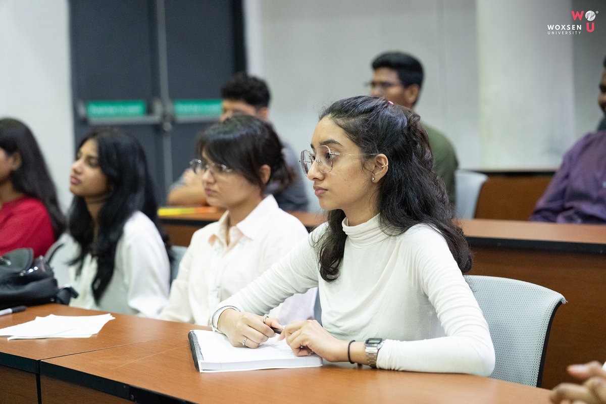 Woxsen's tweet image. School of Technology scholars are back on campus, stepping into their second year with focus, curiosity, and the drive to take on what’s next.

#WoxsenUniversity #SchoolOfTechnology #Orientation2025 #HigherEducation #Hyderabad