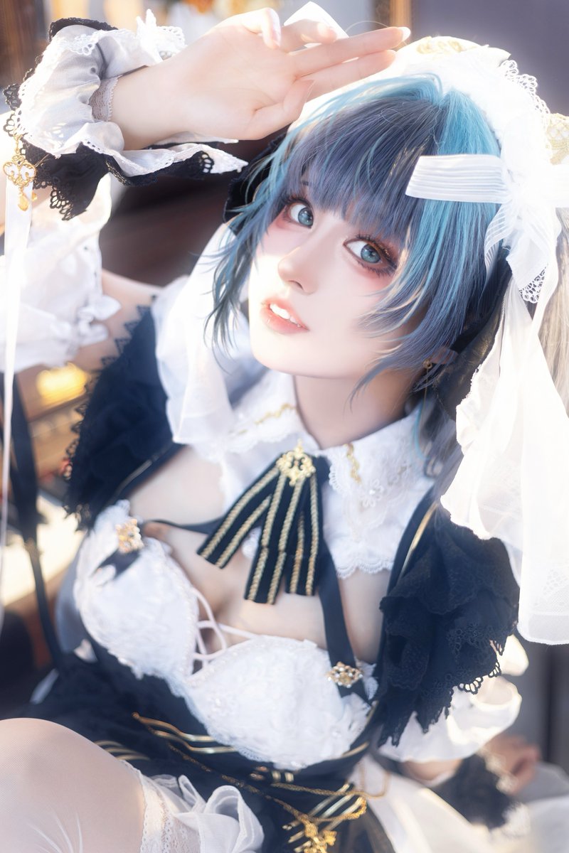yan_nekoneko's tweet image. チェシャーにもっと色々教えてー！
#アズールレーン #チャシャー #コスプレ #Cosplay