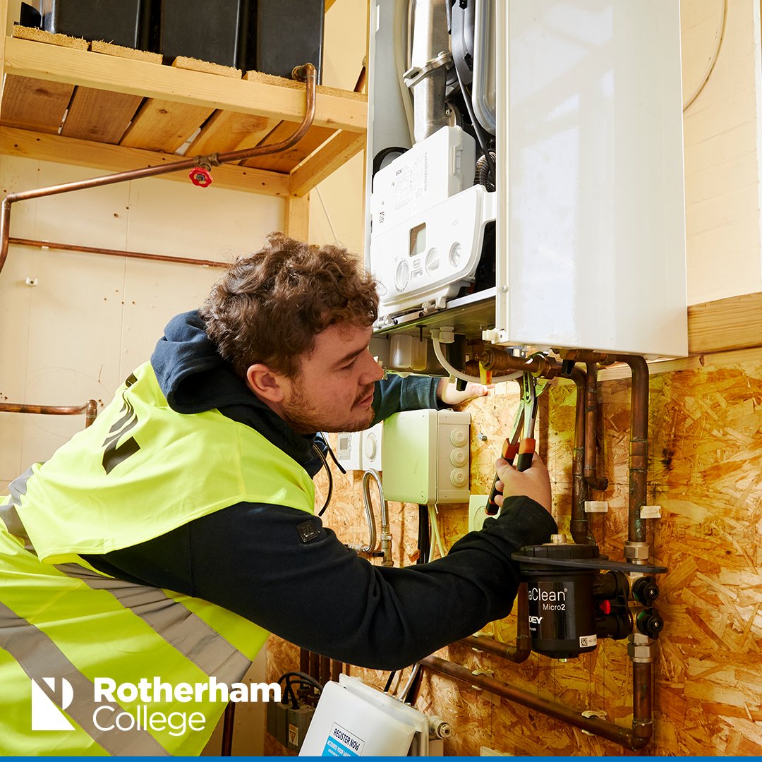 At Rotherham College, our Plumbing courses prepare you for work in both domestic and industrial sectors. 

Get hands-on experience and the skills you need for a successful future—no leaks, just breakthroughs! 🔧💪

rotherham.ac.uk/department/con…

#Plumbing #College #Rotherham #Career