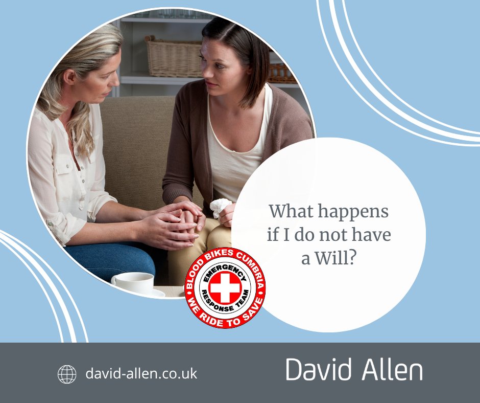 David Allen (@davidallenda) on Twitter photo If you don't have a Will in place your family and loved ones may not receive your wealth and possessions. When you make your Will with us this July, we will donate 25% of our fee to our Charity of the Year <a href="/bloodbikescumbr/">Blood Bikes Cumbria</a>
Call 01228 711888 to make your appointment
#MakeAWill If you don't have a Will in place your family and loved ones may not receive your wealth and possessions. When you make your Will with us this July, we will donate 25% of our fee to our Charity of the Year <a href="/bloodbikescumbr/">Blood Bikes Cumbria</a>
Call 01228 711888 to make your appointment
#MakeAWill