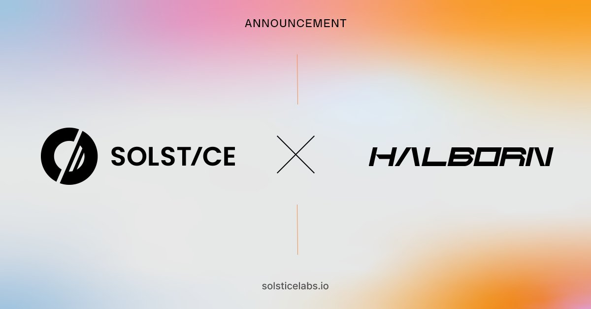 Solstice has gone through a security audit by <a href="/HalbornSecurity/">Halborn</a>, the industry-leading blockchain security firm.

“Solstice showed deep commitment to building secure, modular, scalable infrastructure.”

Security is not optional.