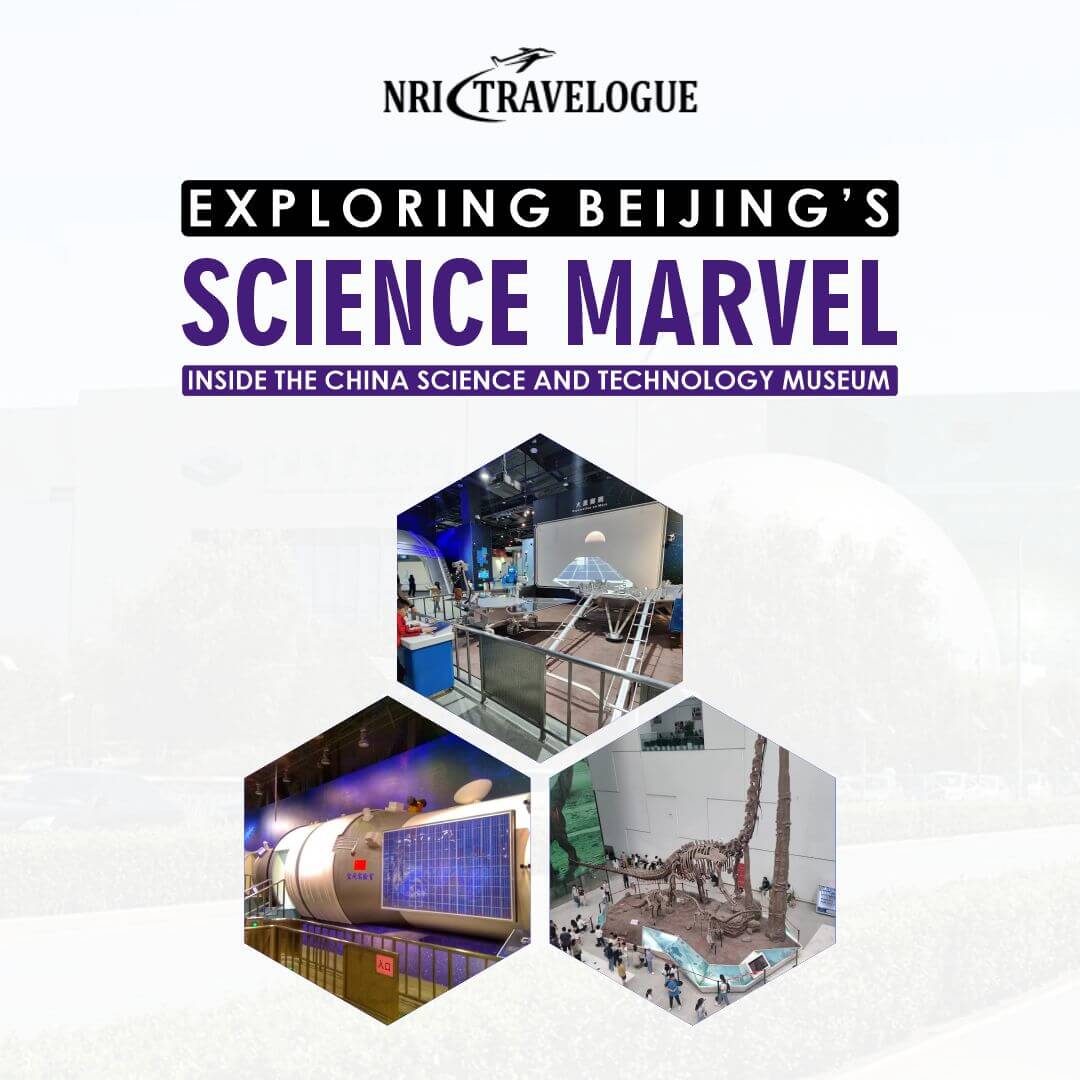 nritravelogue's tweet photo. Beijing’s coolest science spot?
Giant robots, space labs, VR zones, and more!
Swipe through the China Science and Technology Museum — where education meets exploration.
Explore now: https://t.co/st3Dk1ziGW
#STEMTrip #ChinaScienceMuseum #TechTourism #nritravelogue #BeijingExplorer #ScienceInStyle #travel #china