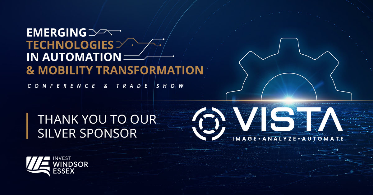 Invest WindsorEssex (@_investwe) on Twitter photo Weβre thrilled to welcome Vista Solutions <a href="/VistaTweets/">Vista Solutions Inc.</a> as a Silver Sponsor for the Emerging Technologies in Automation & Mobility Transformation Conference & Trade Show! Your support helps drive innovation and collaboration in our region. Thank you, Vista Solutions!
π Learn Weβre thrilled to welcome Vista Solutions <a href="/VistaTweets/">Vista Solutions Inc.</a> as a Silver Sponsor for the Emerging Technologies in Automation & Mobility Transformation Conference & Trade Show! Your support helps drive innovation and collaboration in our region. Thank you, Vista Solutions!
π Learn