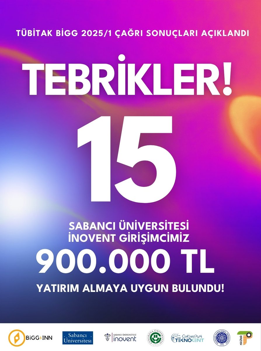 Sabancı University Inovent tweet media