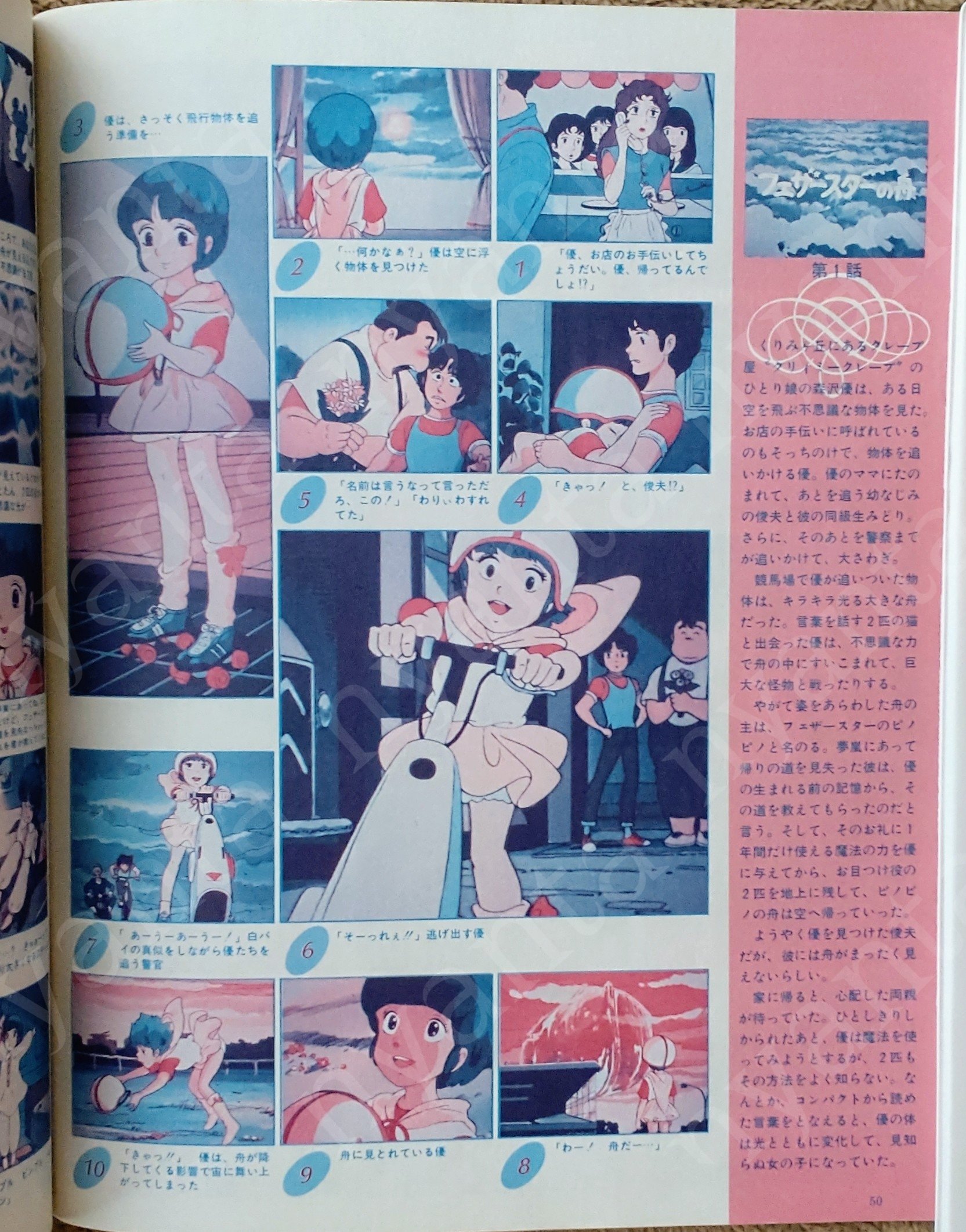 魔法の天使 クリィミーマミ 1984年 カレンダー