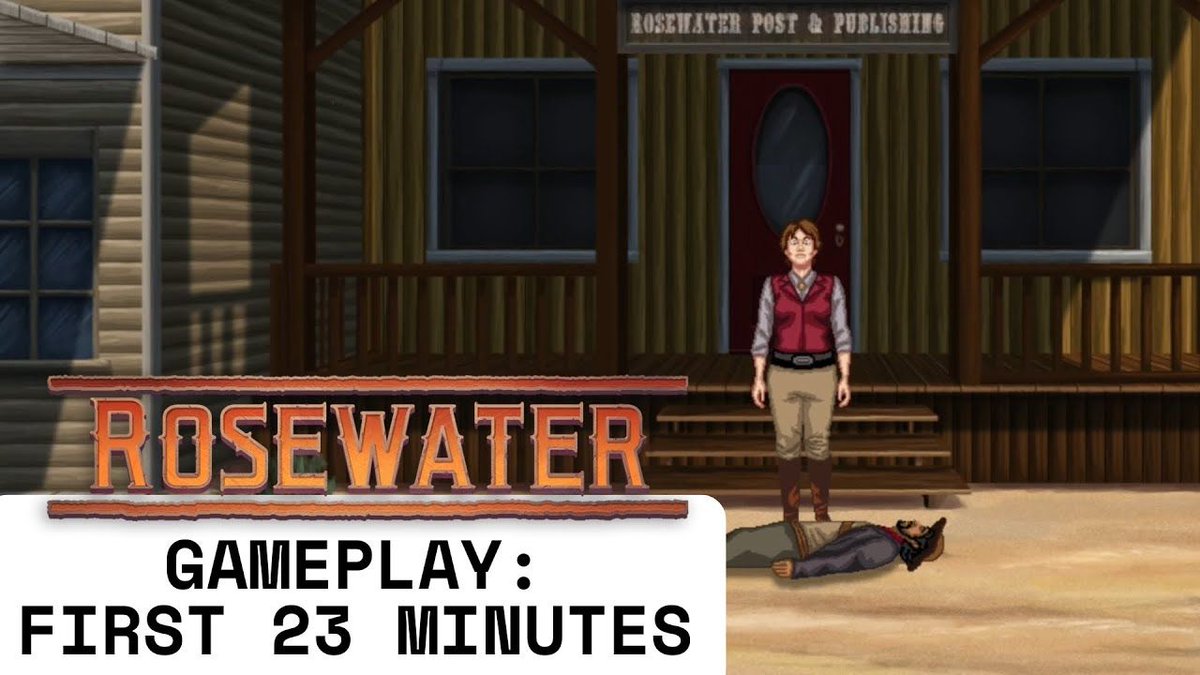 GamingTrend's tweet image. Rosewater - First 23 minutes of gameplay! #pointandclick #rosewater #videogames
Watch on YouTube: 
youtube.com/watch?v=SniZAJ…