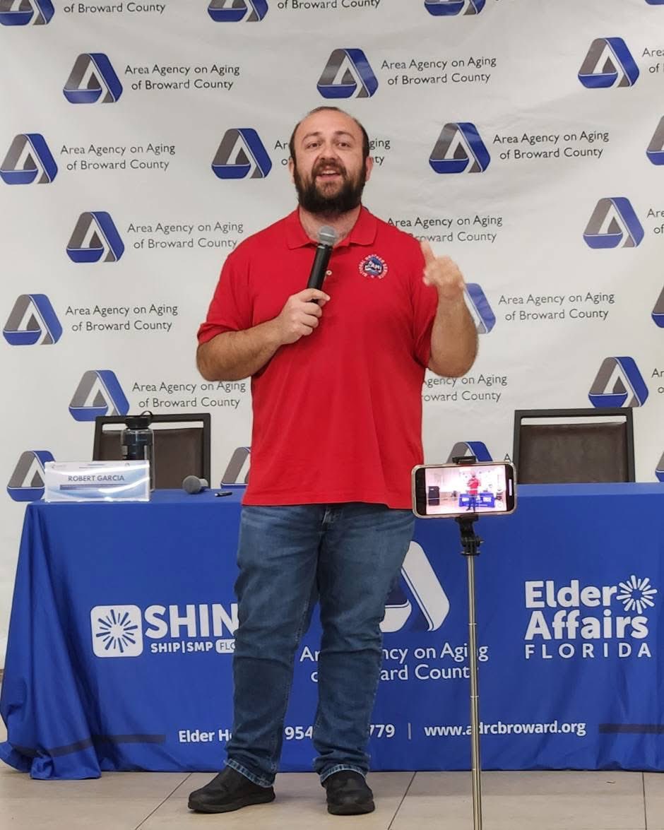 RepDanDaley's tweet image. Team 96 had the pleasure of attending the Area Agency on Aging & Community Partners' fantastic Hurricane Conference for Seniors! Topics covered prepping emergency kits & shelter system info. Missed it? No worries, find the helpful guide at adrcbroward.org