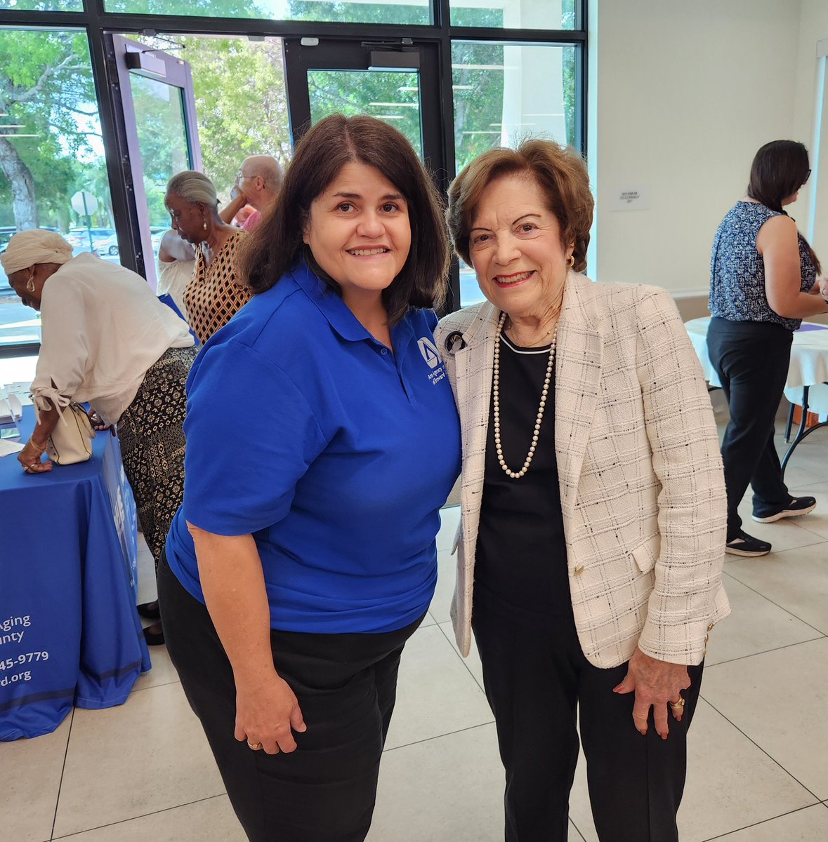 RepDanDaley's tweet image. Team 96 had the pleasure of attending the Area Agency on Aging & Community Partners' fantastic Hurricane Conference for Seniors! Topics covered prepping emergency kits & shelter system info. Missed it? No worries, find the helpful guide at adrcbroward.org