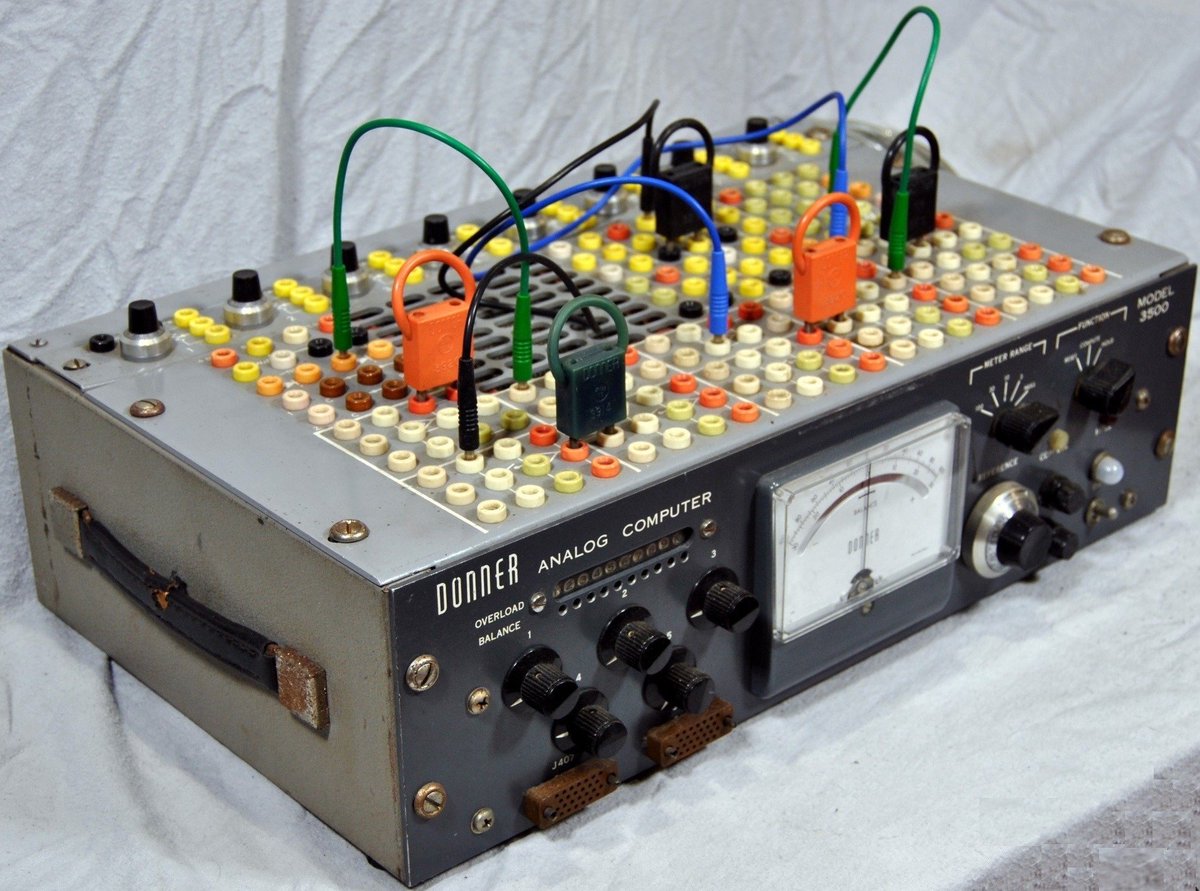 Donner 3500 Portable Analog Computer (1960)