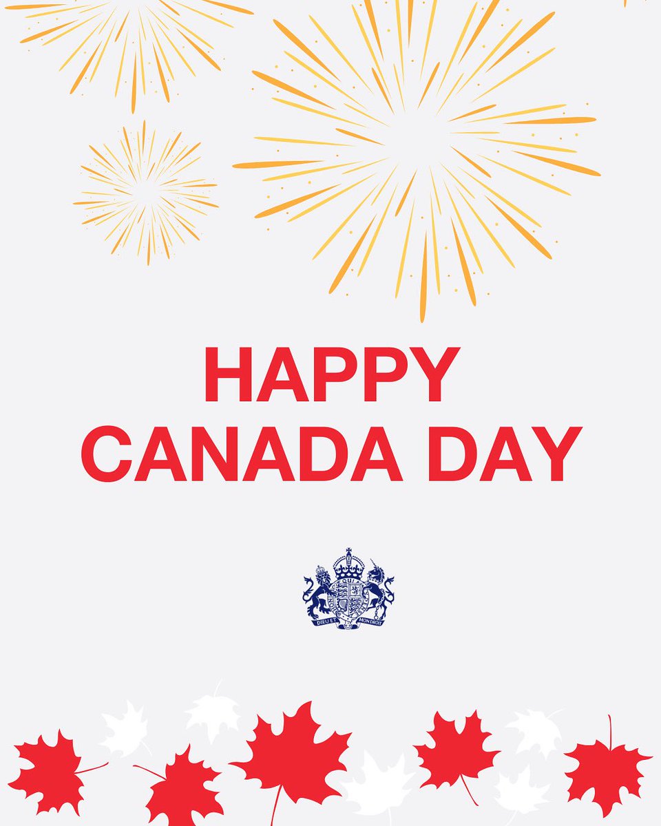 It’s almost Canada Day!🎉

Please note that our High Commission and Consulates will be closed on Tuesday, July 1.

☎️ For urgent consular assistance, call: +1 613 237 1530.