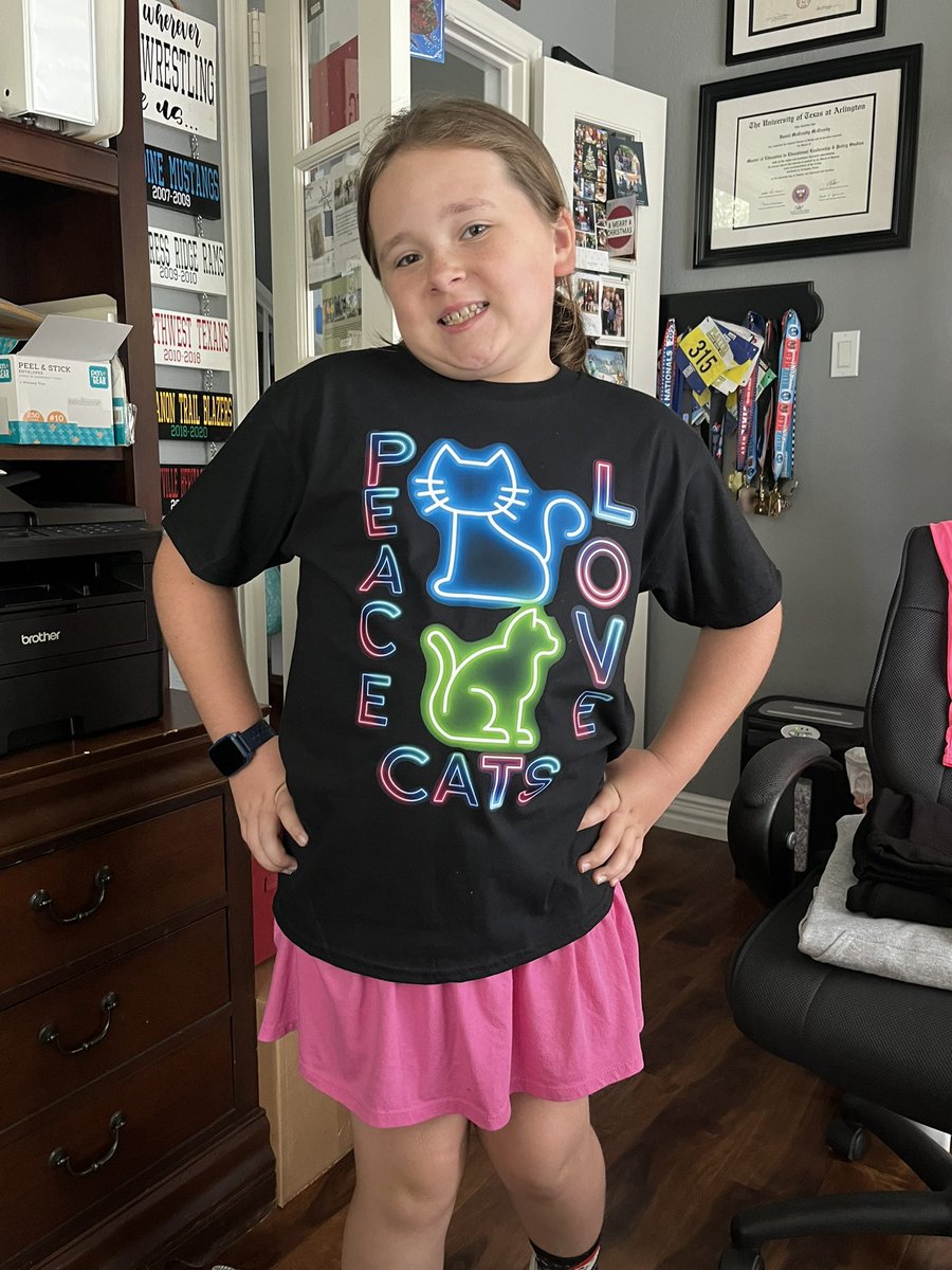Stella designed a shirt on canva and wants to see how many she can sell!  <a href="/coachmccready/">Dan McCready</a> is thinking less than 20 but we know she’s got way more than that in her system! Help her out at coachscreations.com/stellacollecti…