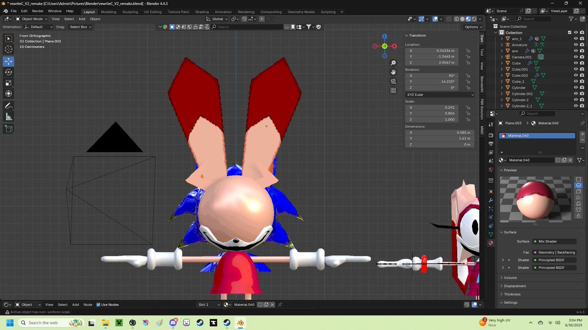 GamePalCartoons's tweet image. Blender be blendering rn
#rewritesonic #rewritesweep
