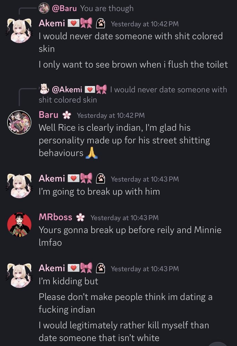 Not denying that you are a racist is SIGNIFICANTLY worse than a potential sponsor finding out you're a racist and ghosting you.... Just saying