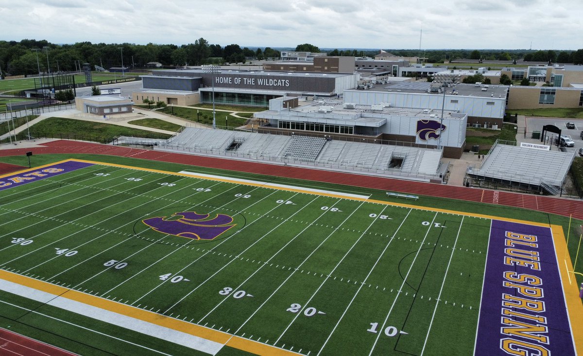 John Hough (@johnhough__) on Twitter photo Peve Stadium
Blue Springs High School
Home of the 5-time (1992, 2001, 2003, 2012, 2013) state champion Wildcats <a href="/bshsfootball/">BSHS Football</a> Peve Stadium
Blue Springs High School
Home of the 5-time (1992, 2001, 2003, 2012, 2013) state champion Wildcats <a href="/bshsfootball/">BSHS Football</a>