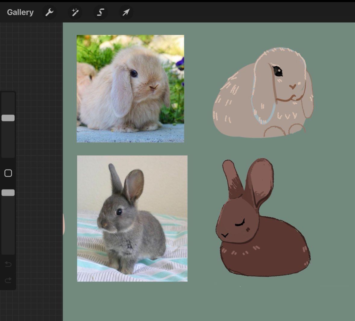 rabbitdoubts's tweet image. buns