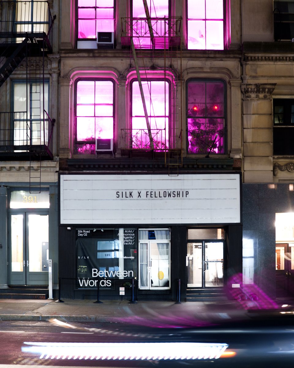 Thank you, NYC. 💫

Last Thursday we hosted Silk Road: Between Worlds, a one-day event dedicated to the frontiers of image-making, authorship, and machine vision. It brought together an incredible group of artists, collaborators, and friends for a full day of presentations,