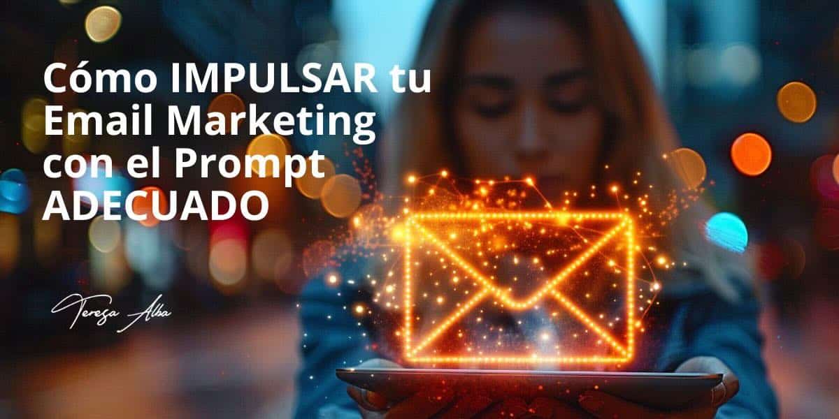 ¿Te cuesta mejorar las tasas de apertura y clicks en #EmailMarketing? Saca provecho de los #Prompts de #ChatGPT teresaalba.com/prompt-para-em… a través de <a href="/Teresalbalv/">Teresa Alba</a> con la colaboración de <a href="/Mailrelay/">Mailrelay.com</a>