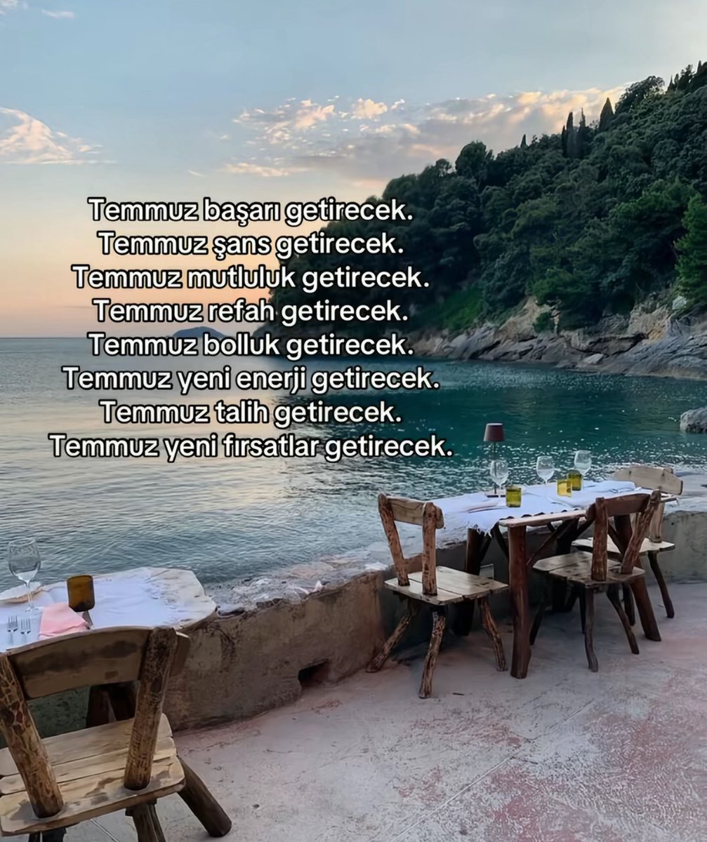 Temmuz Manifesti ✨