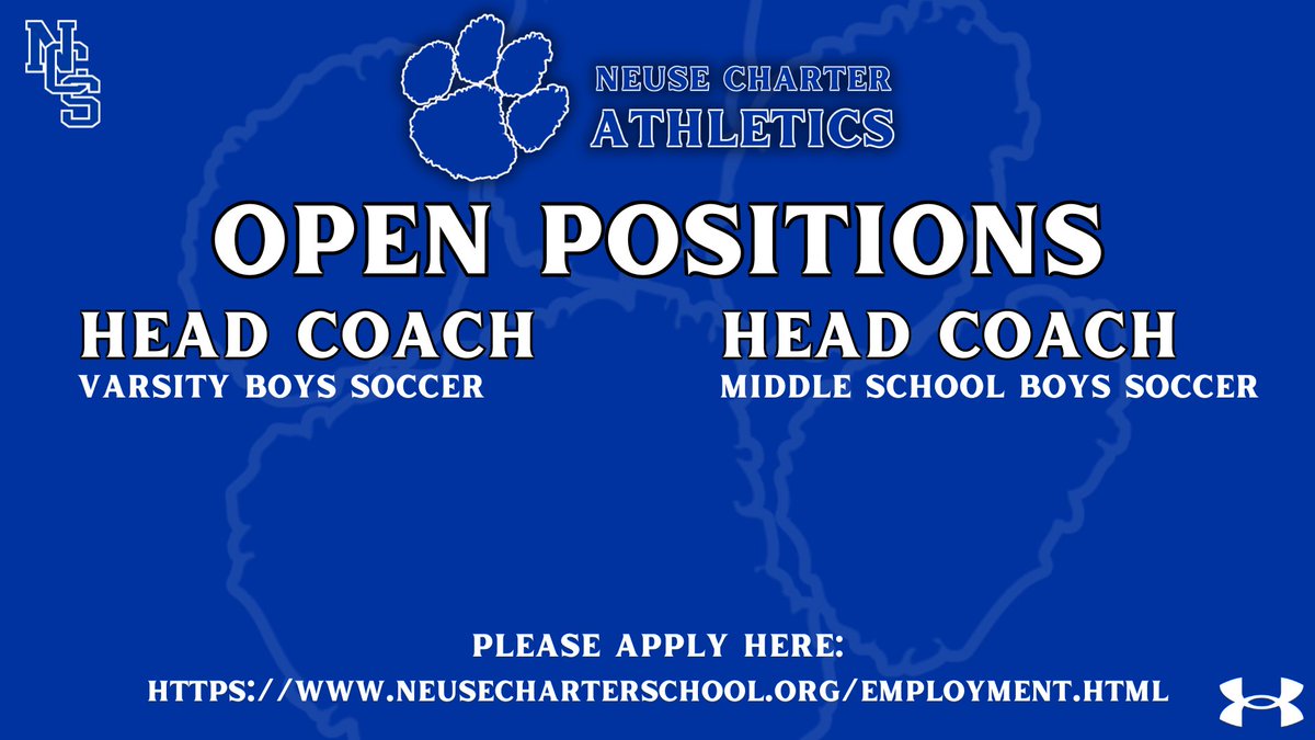 🚨WE ARE HIRING🚨 
If interested in any of the following positions, please apply here: neusecharterschool.org/employment.html