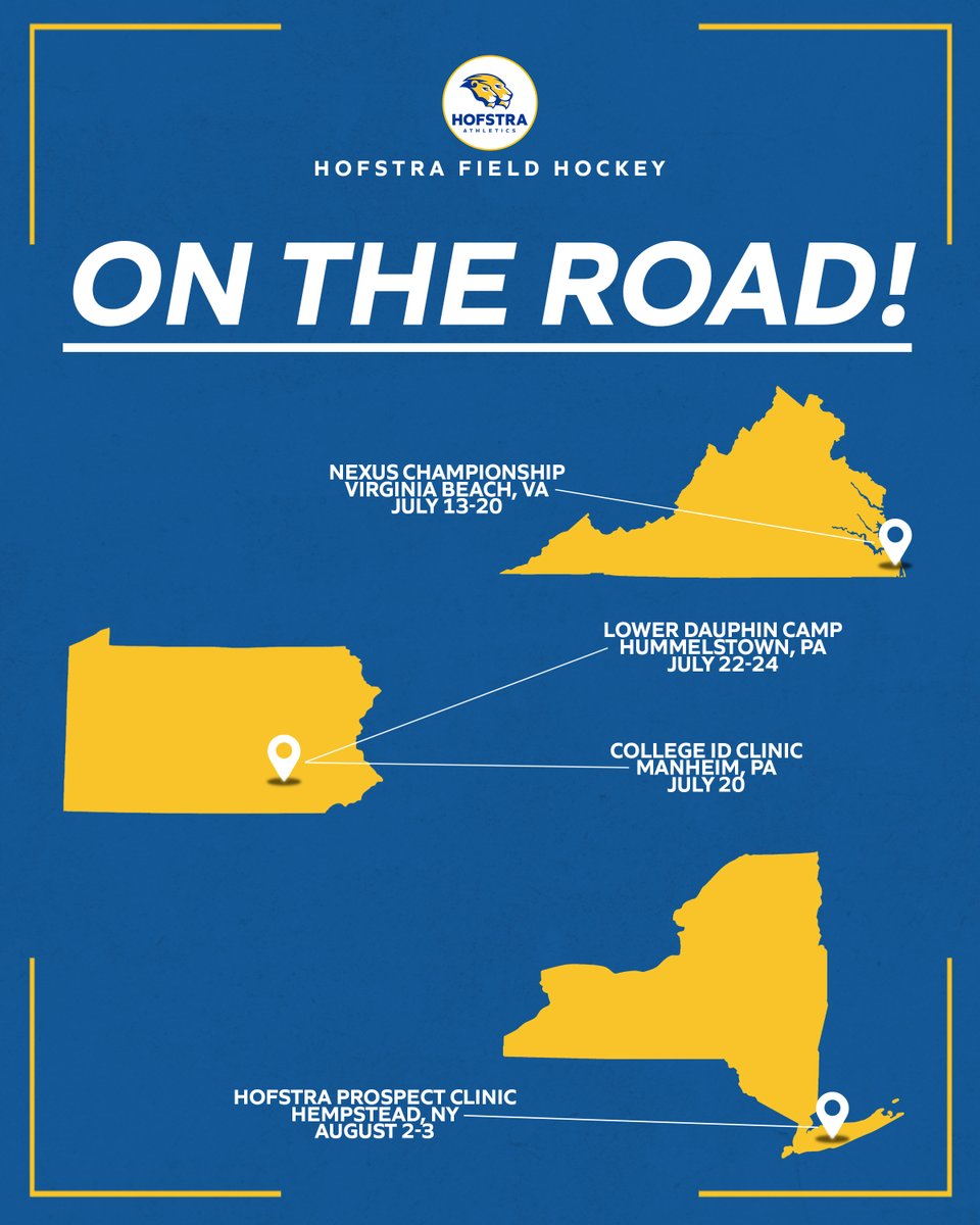 We're hitting the road the next two months to find the next member of our Pride! 🦁🏑

#PrideOfLI