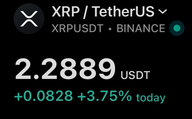 XRP IS PUMPING BECAUSE ITS THE STANDARD