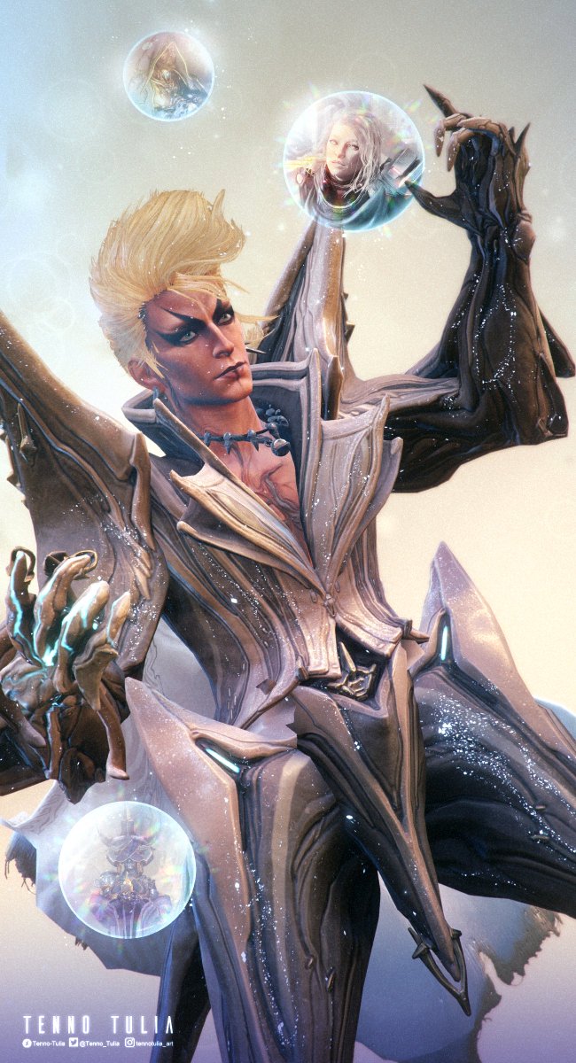 Tenno_Tulia's tweet image. Flare makes a perfect Goblin King ✨🔮
#Warframe #Warframe1999 #tennocreate #warframecaptura