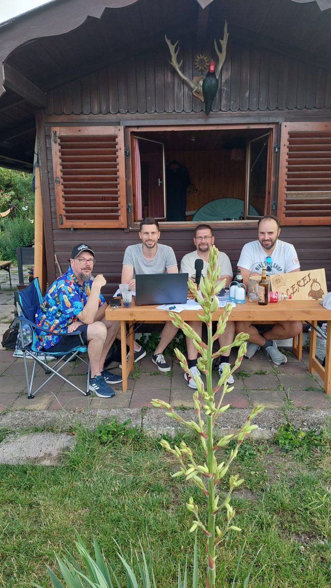 Schrebergarten. BBQ. Kalte Getränke. Aufnahme zu Stammtisch-Folge 190. #miiinga