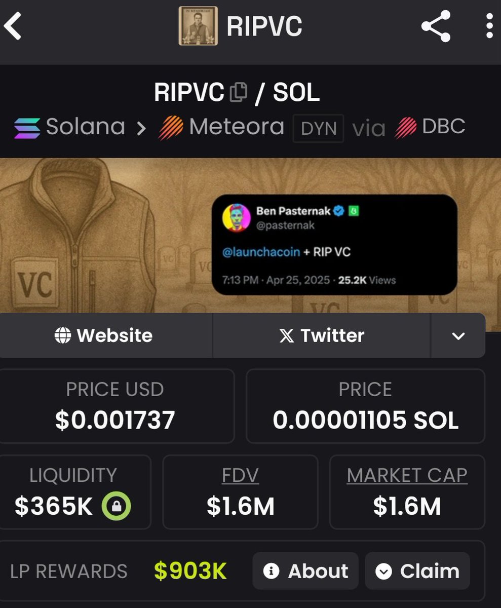 Crypto BusyBrain πͺ (@busybrain8m) on Twitter photo This could be a bangerπ₯π₯
$RIPVC
EeguLg7Zh6F86ZSJtcsDgsxUsA3t5Gci5Kr85AvkxA4B This could be a bangerπ₯π₯
$RIPVC
EeguLg7Zh6F86ZSJtcsDgsxUsA3t5Gci5Kr85AvkxA4B